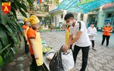 Diễn tập phương án đón trẻ mầm non, tiểu học trở lại trường